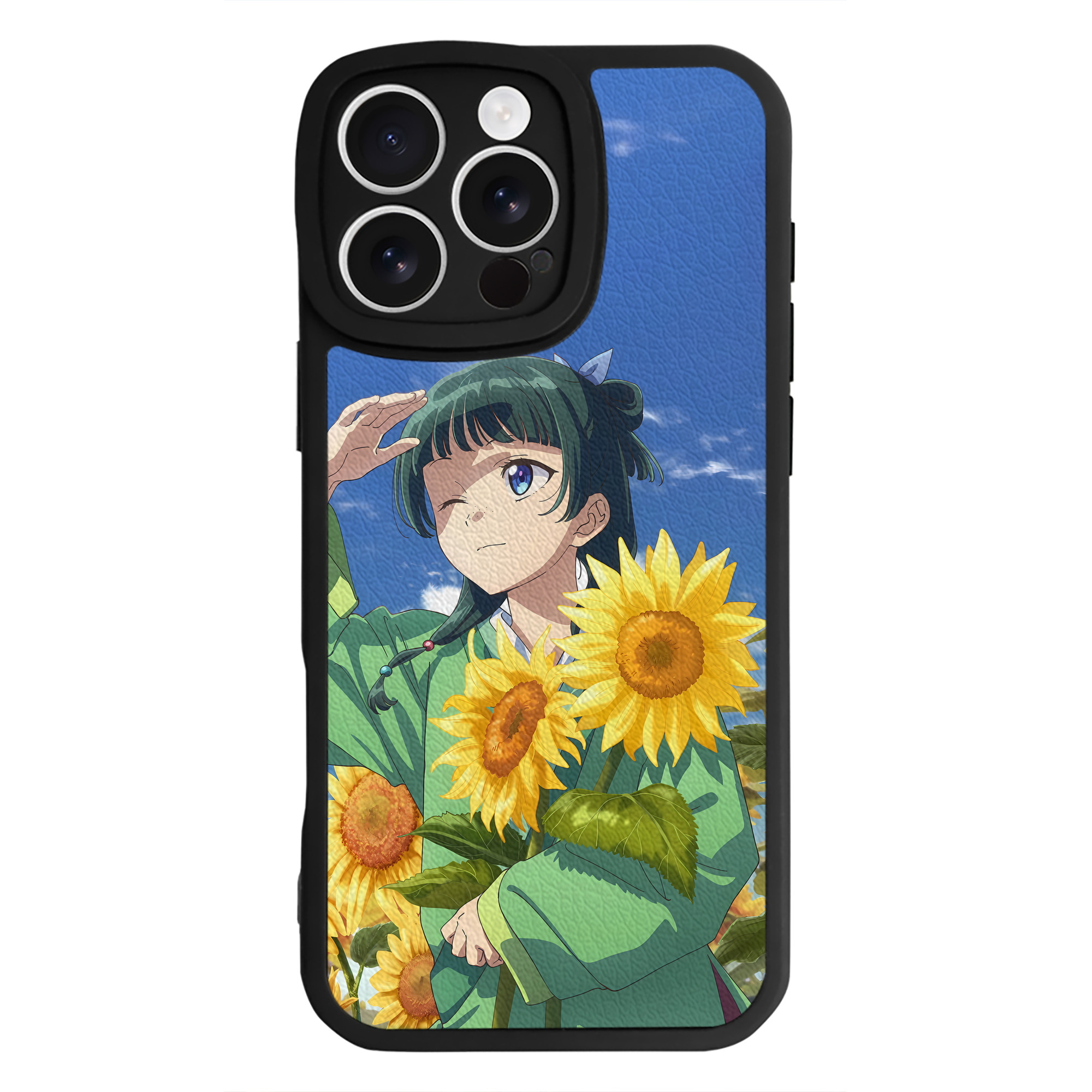 薬屋のひとりごと The Apothecary Diaries 【iPhone 16シリーズ対応】シリコンスマホケース（レザー調） 材質：シリコン